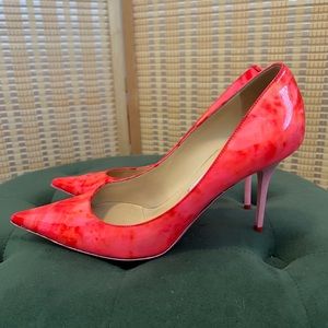 Custom Tie Dyed Jimmy Choo Agnes Pump, size EU 40